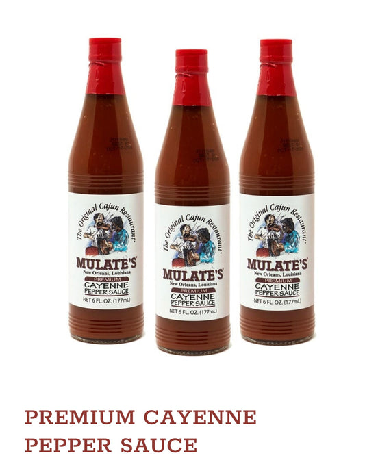 Mulate’s premium cayenne pepper hot sauce