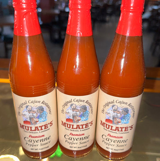 Mulate’s premium cayenne pepper hot sauce